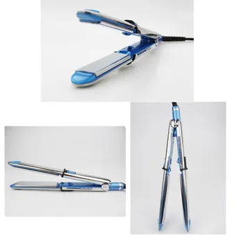 

Max 750F Pro titanium floating plate flat iron hair straightener professional fast electric straightening LCD digital 100-240v
