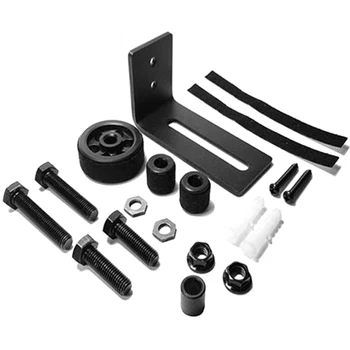 

8-In-1 Multi-Function Sliding Barn Door Bottom Floor Guide Set Hardware Accessories With 8 Different Assemble Options