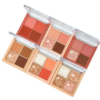 

4 color glitter eyeshadow disc glitter pink natural waterproof large sequins eyeshadow makeup cosmetics makeup pallete