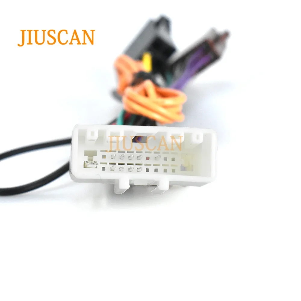 JIUSCAN 12-036 ISO радио для NISSAN для SUBARU(выберите модели) для OPEL Movano проводка f-жгут провода кабель штекер Адаптер стерео