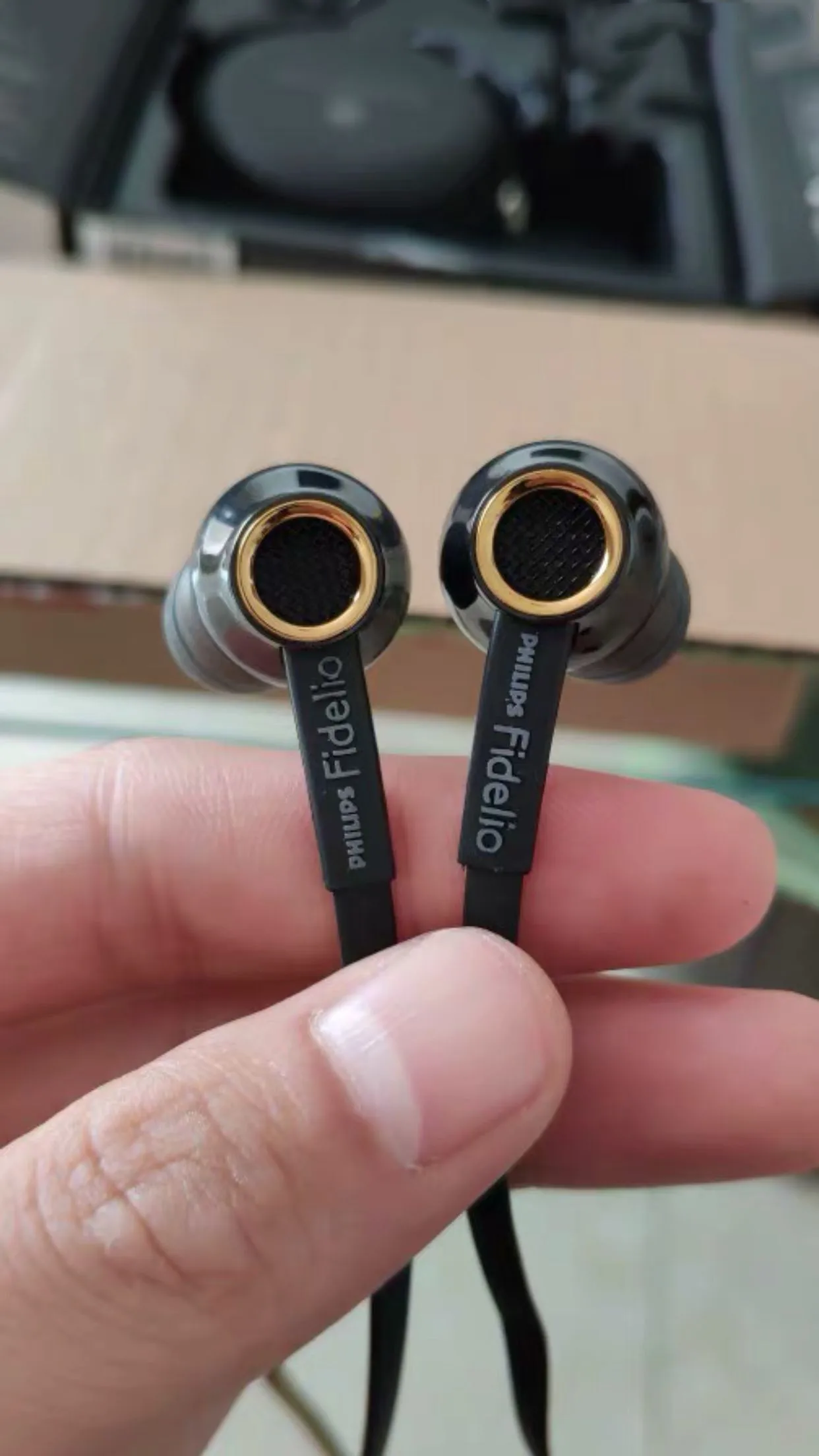 Auriculares HIFI оригиналы PHILIPS S2 управление por кабель de llamadas Fever de alta resolución с аурикулярным interno de trigo com