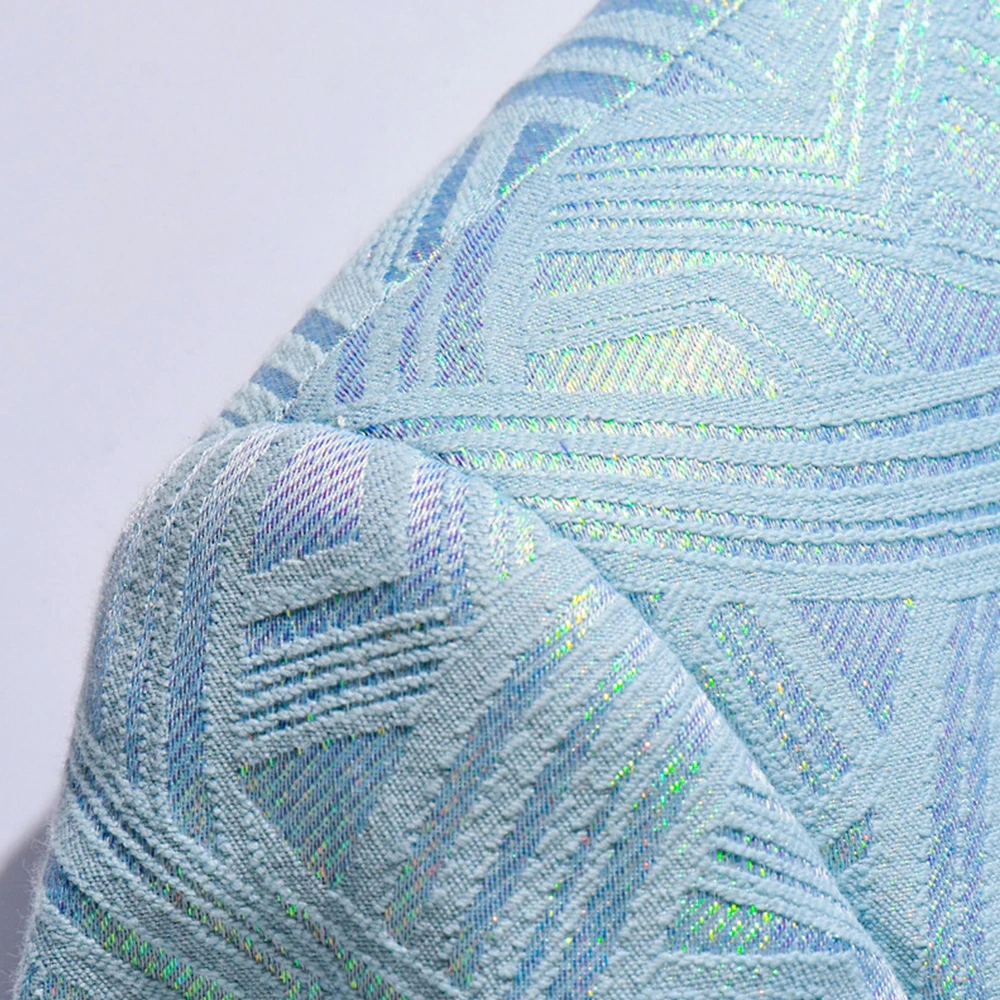 Мужской облегающий костюм для вечерние роскошный двубортный Блейзер на двух