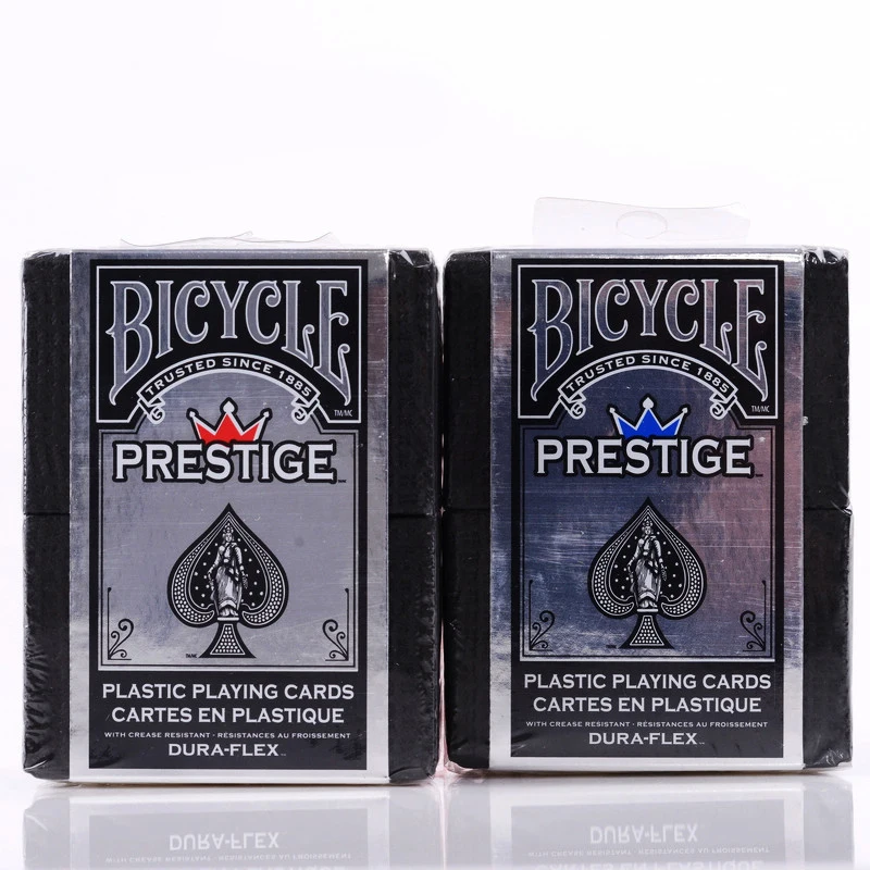 1 колода велосипедных карт пластиковые игральные карты Prestige обычная