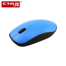 CHYI 2,4G беспроводная мышь USB оптическая компьютерная офисная мышь 1000 dpi 3 кнопки игровой ноутбук Mause черный для ноутбука ПК