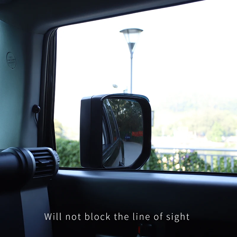 06-21 Year Toyota FJ Cruiser Accessories Exterior Modification Outer Rearview Mirror Rain Shield Decorative Protective Cover