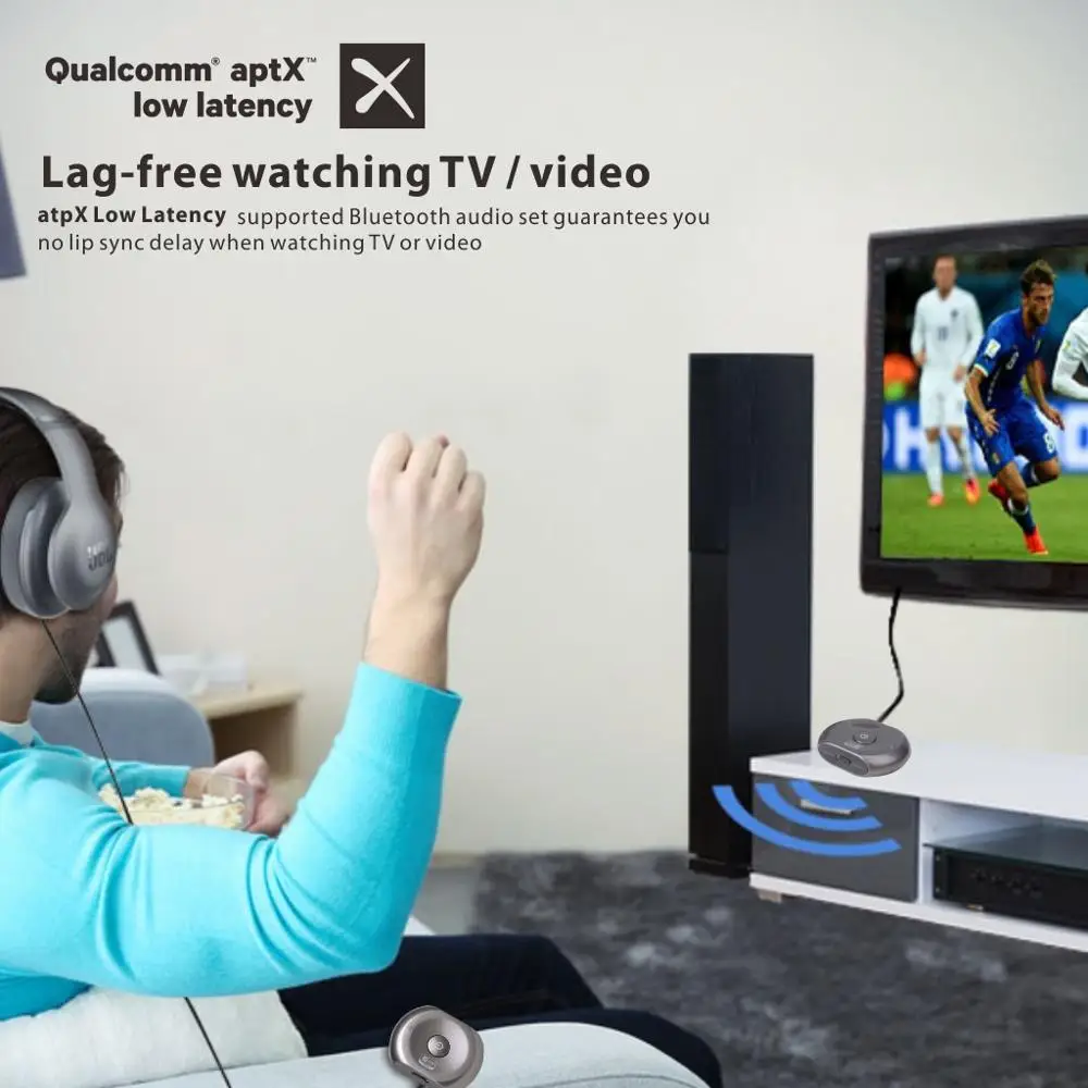 aptX Low Latency Bluetooth Transmitter 