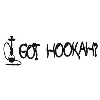 

16*5cm Got Hookah Sticker Smoking Car Sticker Funny Car Window Bumper Novelty JDM Drift Vinyl Decal Sticker