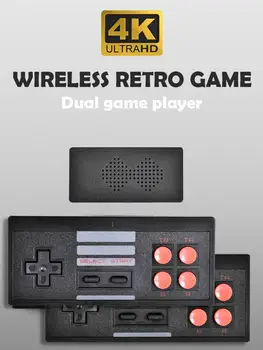 

Video Game Console Retro Wirless Games Controller with Built In 620 Classic Games Dual Players Mini Game Machine tetris for boys