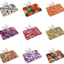 Коврик для двери с геометрическим узором, Противоскользящий коврик, мягкая фланелевая подкладка, коврик для двери в гостиную, распродажа