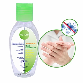 

1Pcs Moisturizing Hand Sanitizer Antibacterial Hand Gel Disinfection Disposable No Clean Waterless Quick-Dry Clear Handgel