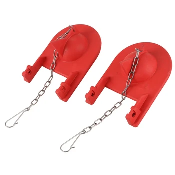 

2 Pack Toilet Flapper Replacement for Kohler Hinge-Style Parts 84995 and 1000490 Flapper Replacement Water Saving, High Performa