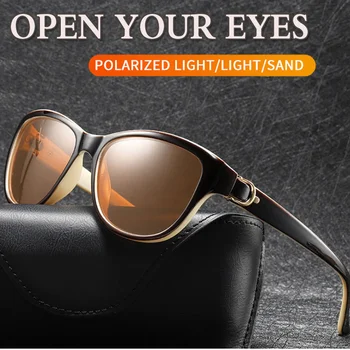 

Cat Eye Polarized Sunglasses Men Women 2020 Luxury Brand Design Lady Elegant Sun Glasses Female Driving Eyewear Oculos De Sol