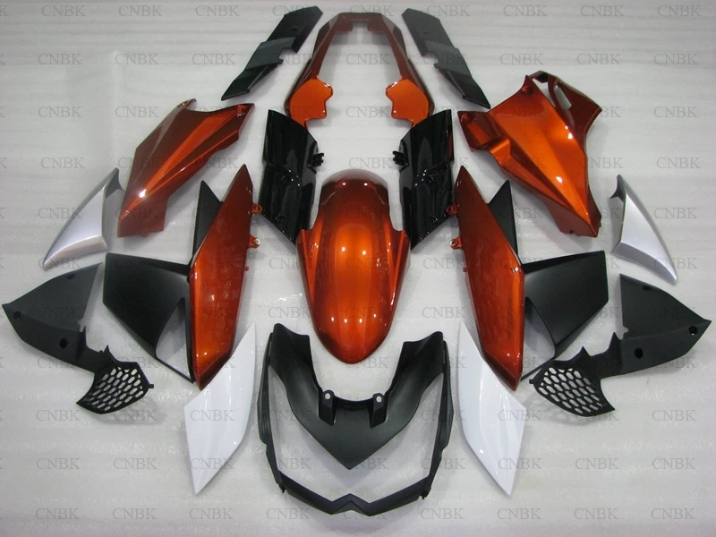 Комплекты обтекателей для Kawasaki Z1000 2012 Z 1000 кузов 2010 - 2013 уличная версия оранжевого