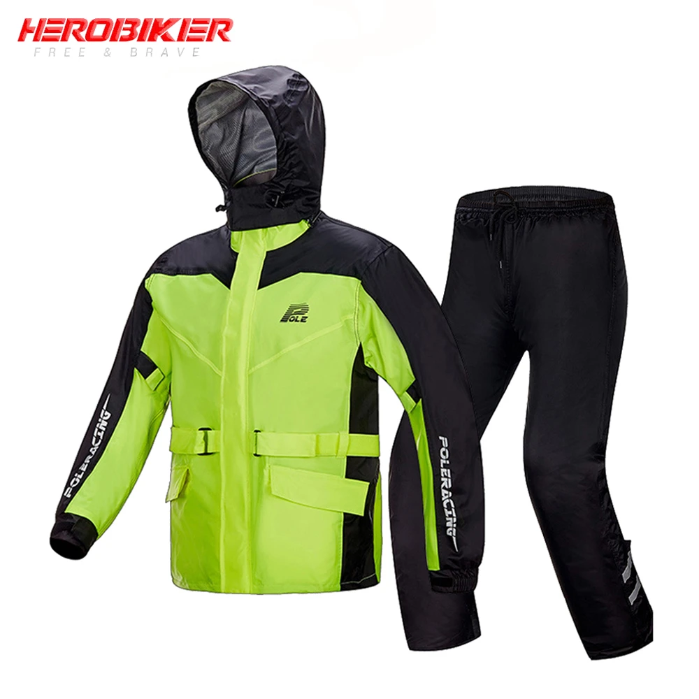 Motorcycle Raincoat+rain Pants Moto 
