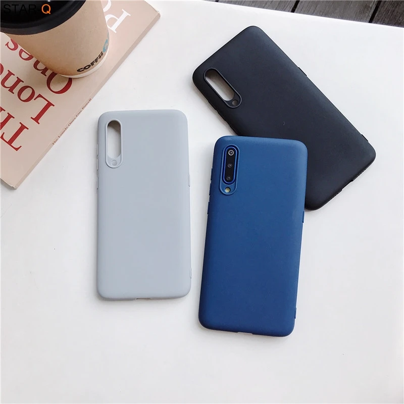 best iphone wallet case Candy Color Matte Silicone Phone Case For Samsung Galaxy A50 A30 A40 A20e A10 A02 A70 A7 2018 A20s A01 Core Soft Tpu Back Cover cell phone belt pouch