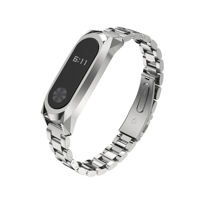 Металлический ремешок для Xiaomi mi Band 2 браслет Безвинтовой браслет из нержавеющей стали mi band 2 браслет для Xiaomi mi Band 2 Samrt Watch