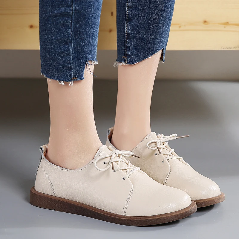 2020 Summer Big Size  Microfiber PU Flat Shoes Square Toe Comfortable Casual Ballet  Women Shoes Patent Leather Platform Shoes