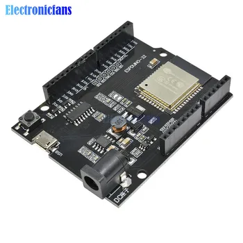 

For Wemos D1 ESP32 WiFi Bluetooth 4MB Flash UNO D1 R32 Board Module CH340 CH340G Development Board For Arduino One