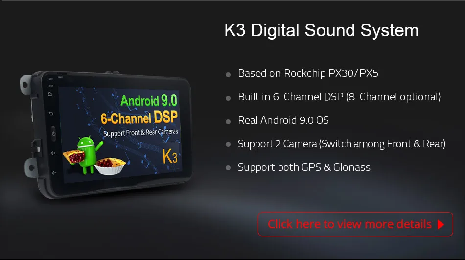 Sale Ownice K3 K5 K6 Android 9.0 2din Car DVD Player for VW Polo Golf Passat Tiguan Skoda Yeti Superb Rapid Octavia Volkswagen Toledo 12