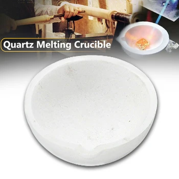 

Quartz Silica Laboratory Jewelry Tools Melting Casting Small Furnace Multifunction Crucible Bowl Heat Resistant Dental Alloy DIY