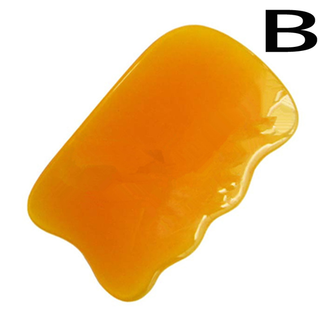 SPA Scraping Chinese Traditional Body massager Scraping board Gua Sha Board Beeswax Therapy Massage Brush Comb