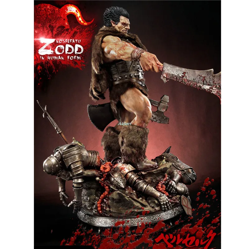 3" Статуя берсерка бюст Zodd полная длина портрет Гриффит Искусство ремесло украшение GK экшн Коллекционная модель игрушечная коробка 89 см Z2541