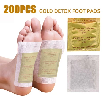 

200Pcs/bag Detox Foot Patch Weight Loss Improve Sleep Anti-Swelling Ginger Foot Patch Pads Detox Remove Toxins Health Foots Care