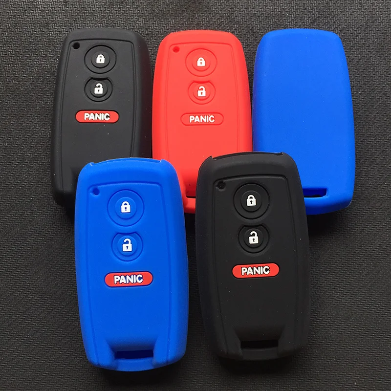 Силиконовый резиновый чехол для Suzuki SX4 XL7 Grand Vitara 2006-2012 Swift Key Cover с 3 кнопками |