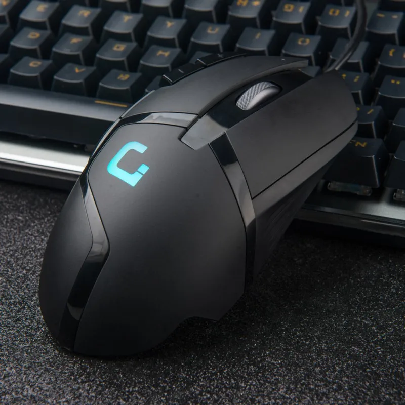 Для PUBG игровой любовник Проводной USB Мышь оптический 8-кнопка 4000 Точек на дюйм пилы для резки настольного ПК компьютер лаптопы мыши
