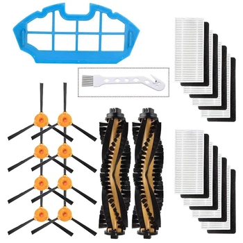 

High Efficiency Filters Main Side Brushes Replacement Parts Fit For Yeedi K600, K700 Robot Vacuum Cleaner Parts Cleaning Tool