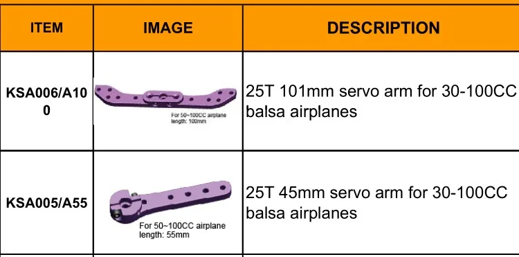 Серводвигатель 25T 101 мм для 30 100CC Balsa Airplanes KSA006/A10 1 шт.|servo arm|25t servo armservo arm 25t |
