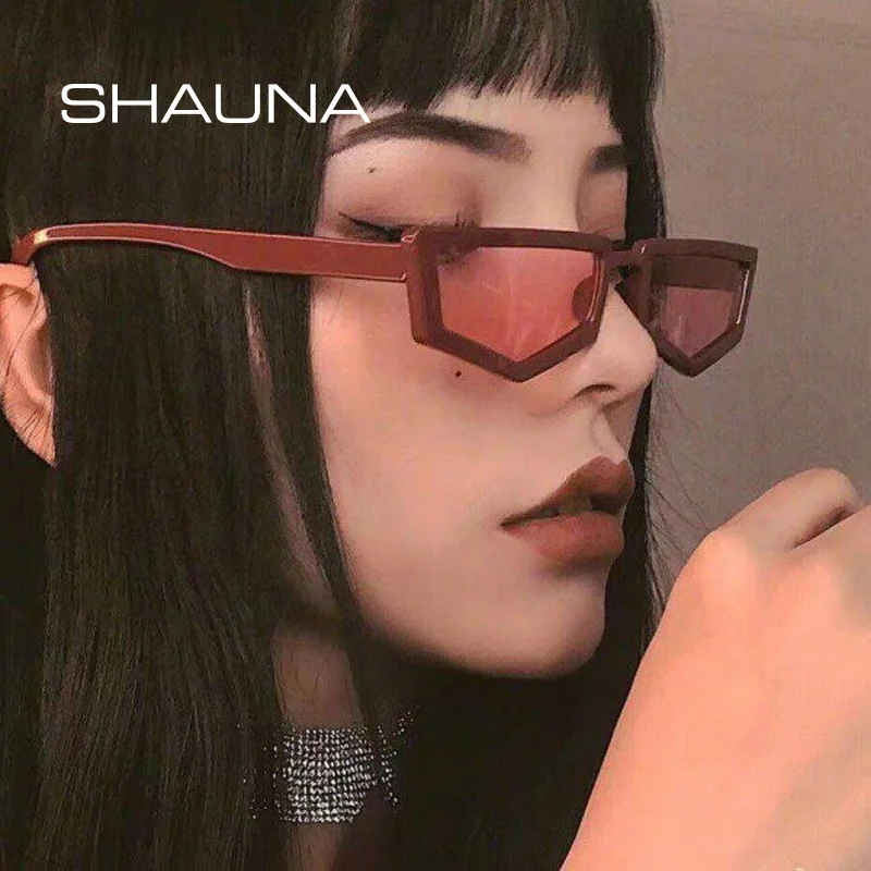 Женские маленькие солнцезащитные очки SHAUNA кошачий глаз|Женские очки| |