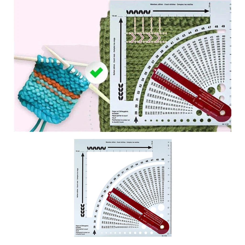 Practical Knitting Calculator and Counting Frame for Sweater Knitting Stitch Calculator Crafts DIY Enthusiast