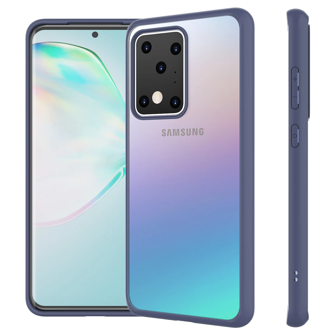 Для Samsung Galaxy S20 Plus Ultra чехол для телефона TPU + PC ударопрочный Анти-Царапины защита от