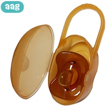 AAG Портативный чехол для детских сосок Пылезащитная коробка для хранения пищевых продуктов для новорожденных