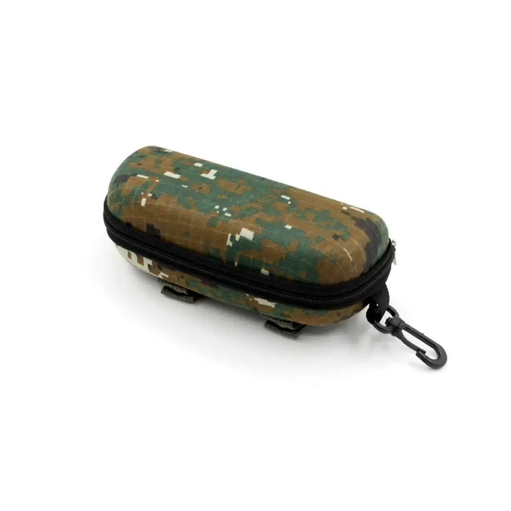 Army Green Case Тактические EVA портативные солнцезащитные очки, камуфляжная коробка, Молл, на молнии, очки, коробка, очки, сумка, чехол, для улицы, EDC, аксессуары, сумки - Цвет: Army Green Case