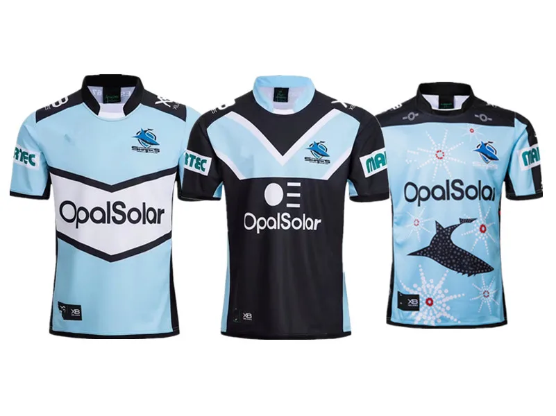 

2018 CRONULLA SHARKS RUGBY JERSEY Size: S-3XL The quality is perfect. Free Delivery