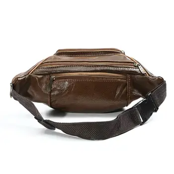 

Waist Packs Men Organizer Travel Fanny Pack Necessity Waist Belt Mobile Phone Bag with 7 Pockets 23GE