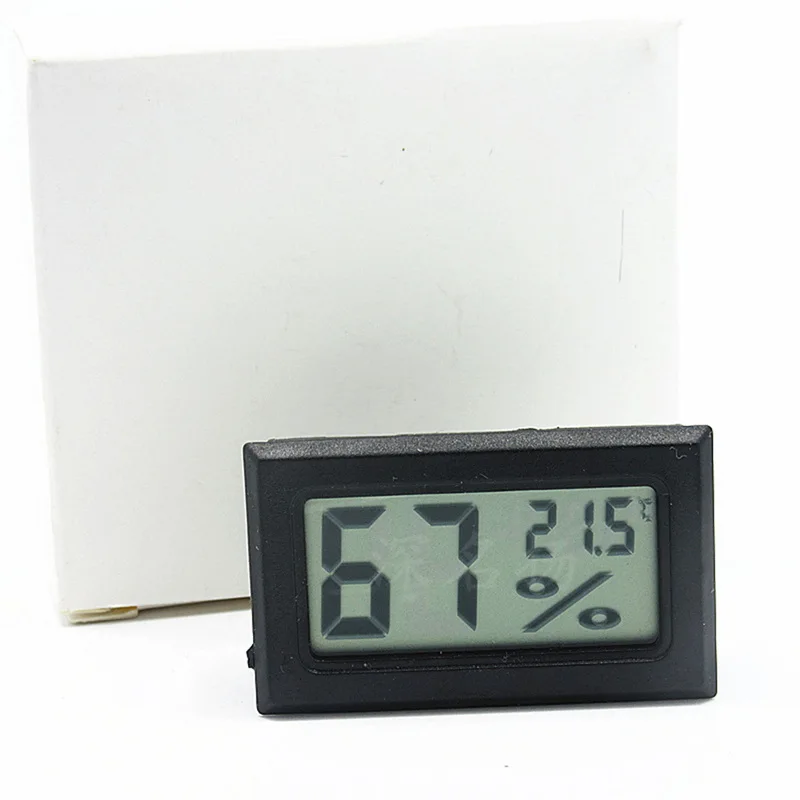 

Urijk Mini LCD Digital Thermometer Waterproof Aquarium Thermometer 2 Seconds Digital Sensor For Weather Station