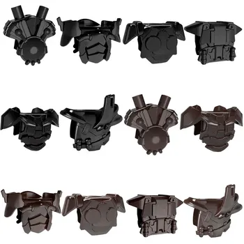 

10pcs/lot Trek Halo Star Wars Third Party Armors Accessories MOC Parts Building Blocks Bricks Kids Gift Toys