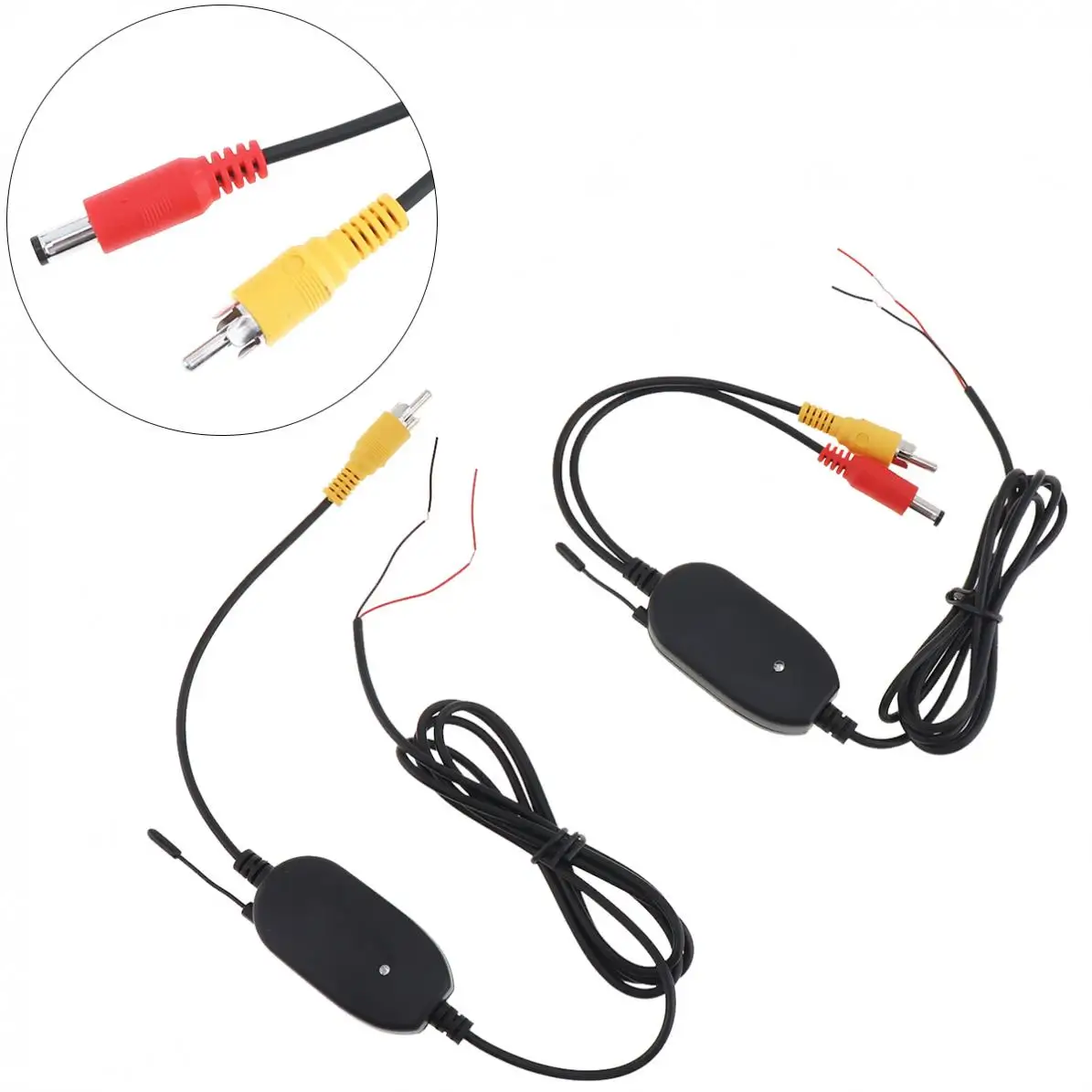 

2.4G Wireless Color Video Transmitter and Receiver for Vehicle Backup Camera / Front Car Camera New