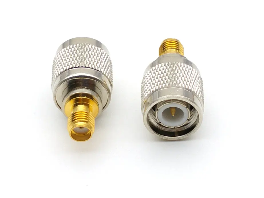 

copper TNC Male Plug to SMA Female Jack RF coaxial adapter