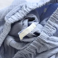 2026 Summer New Style Ladies Pajamas Two-piece 100%Cotton Crepe Suspender Shorts Vest Suit Sweet And Loose Home Service Sexy Pjs - Image 6