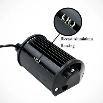 

Truck Work lights Off-Road Vehicle Spotlight Universal 2pcs Aluminum Alloy 3000K Yellow