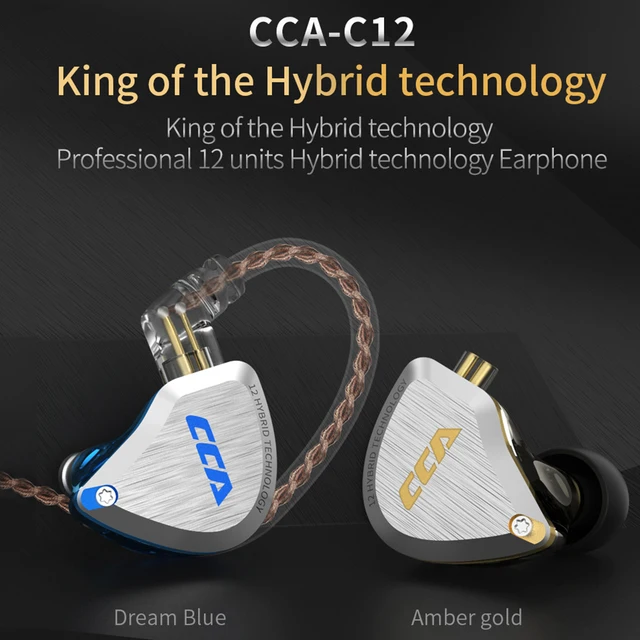 AIDERLOT M5 原忠実度の高いモニターヘッドホン 5つのバランスドアーマチュア搭載,2 MMCX 3.5mm ケーブル,3組のサウン AIDERLOT M5 原忠実度の高いモニターヘッドホン 5つのバランスド