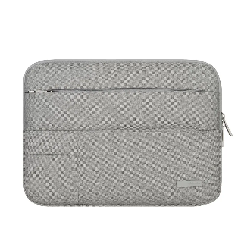 Gray Сумка для ноутбука для Macbook air 12 13 Pro 13 15 чехол многофункциональная сумка для ноутбука чехол для Apple Macbook 13," чехол для ПК сумка 15,6 - Цвет: Gray