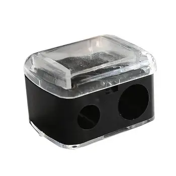 

Double Holes Cosmetic Sharpener Useful Pencil Sharpener For Cosmetic Brush / Eyeliner Pencil / Makeup Pencil
