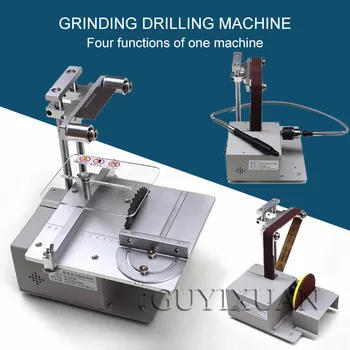 

DIY multi-function mini small cutting machine punching small table saw micro chainsaw tabletop precision saw