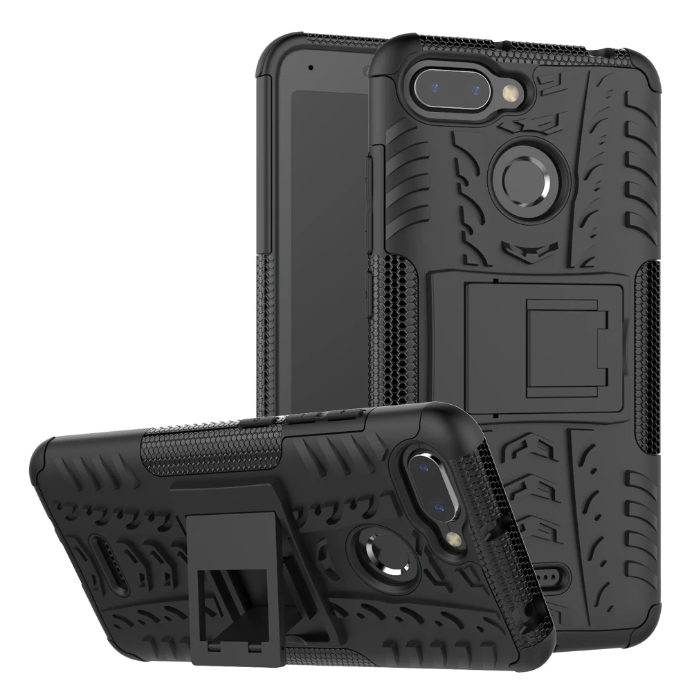 Stand Case For Redmi Note 8T 8A 6 Pro 7A K20 Armor Cover Xiaomi 10 CC9E 9SE 8 Lite Heavy Duty Fundas |