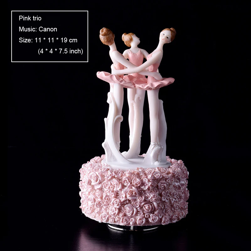Music Box Ballerina Birthday Gift for Girlfriend Home Decor Christmas Decorations Multi Style/music | Дом и сад